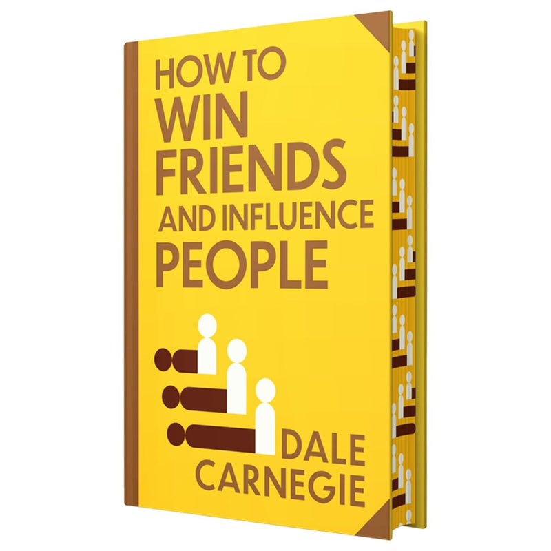 How to Win Friends and Influence People by Dale Carnegie With Sprayed Edges - Non Fiction - Hardback Non-Fiction Wilco Books