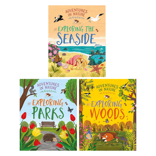 Adventures in Nature Series by Jen Green Illustrated 3 Picture Books Collection Set - Ages 7+ - Paperback 7-9 Hachette