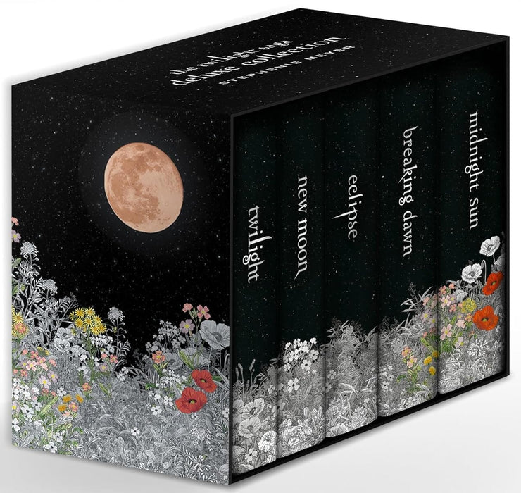 The Twilight Saga Deluxe Edition by Stephenie Meyer 5 Books Box Set - Ages 15+ - Hardback Young Adult Hachette