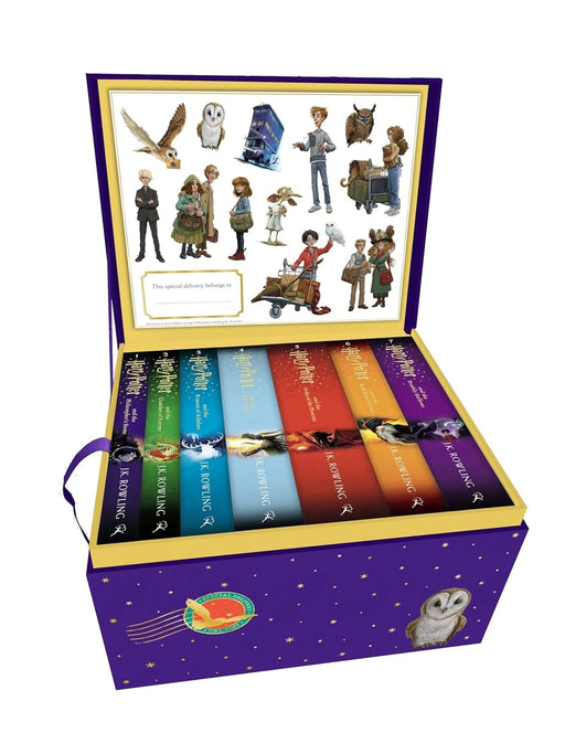 Harry Potter Owl Post Box Set by J.K. Rowling 7 Books Complete Collection - Ages 9-11 - Hardback 9-14 Bloomsbury Publishing