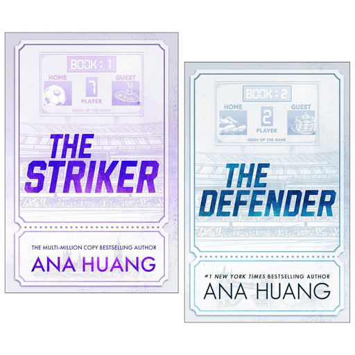 Gods of the Game Series (The Striker & The Defender) by Ana Huang 2 Books Collection Set - Fiction - Paperback Fiction Hachette