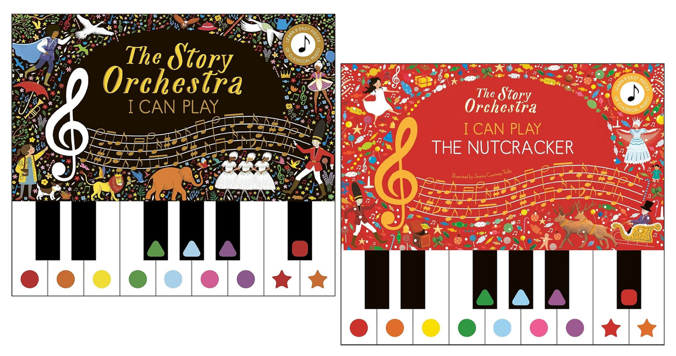 The Story Orchestra Series (I Can Play & The Nutcracker) Learn 8 Easy Pieces From the Series! 2 Books Collection Set - Ages 4-7 - Hardback 5-7 Frances Lincoln Publishers Ltd