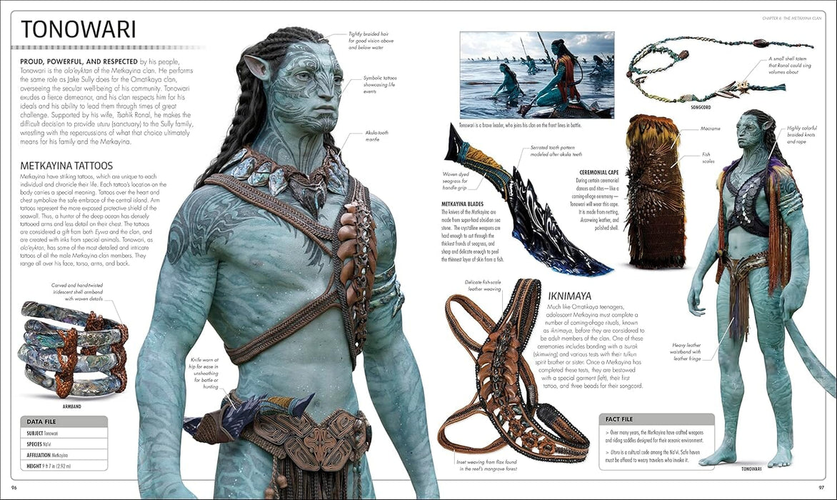 Avatar The Way of Water: The Visual Dictionary by Joshua Izzo & Others - Hardback Non-Fiction DK