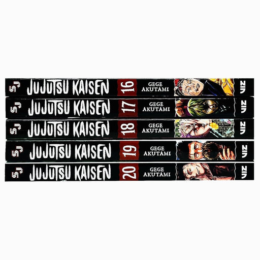 Jujutsu Kaisen Series (Book 16-20) By Gege Akutami 5 Books Collection Manga Set - Ages 16+ - Paperback Graphic Novels Viz Media, Subs. of Shogakukan Inc