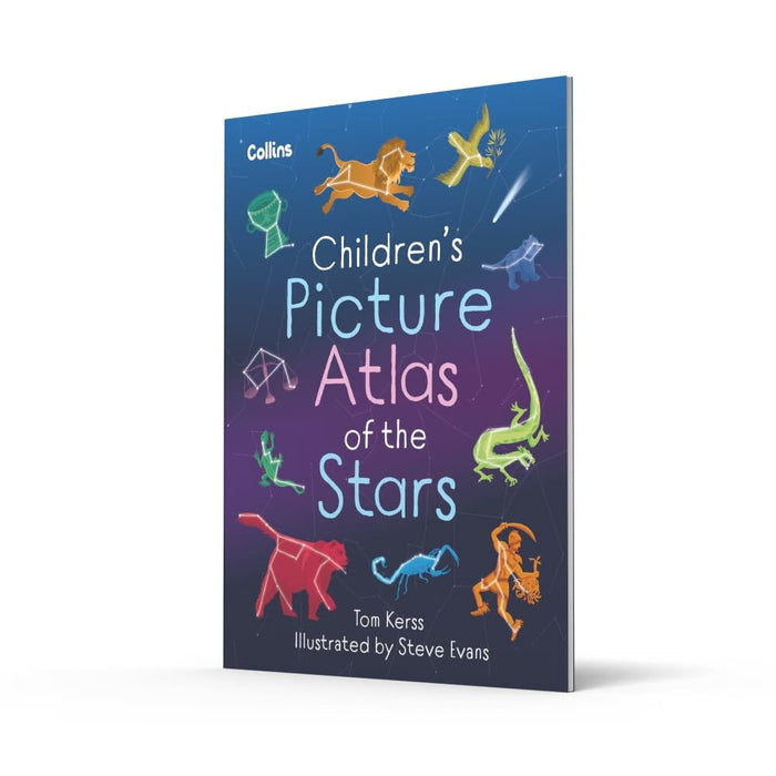 Children’s Picture Atlas of the Stars by Tom Kerss - Ages 7-9 - Hardback 7-9 HarperCollins Publishers