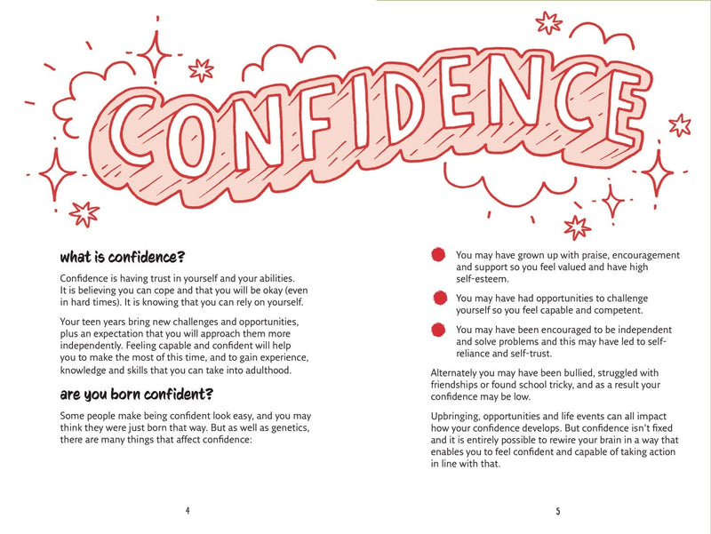 Be Confident Be You: The teenage guide to build confidence and self-esteem by Becky Goddard-Hill - Ages 11+ - Paperback 9-14 HarperCollins Publishers