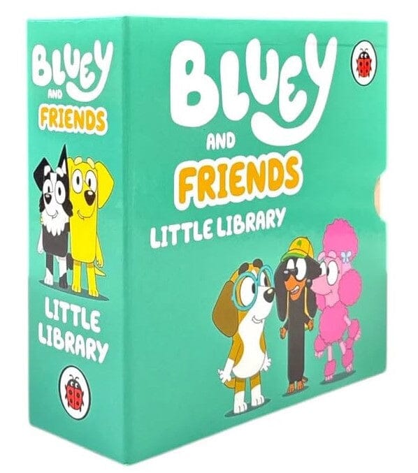Bluey and Friends Little Library by Ladybird 4 Books Collection Box Set - Ages 2+ - Board Book 0-5 Penguin Random House