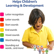ALPHABLOCKS Alphabet Character Set: A fun Way to Learn to Read - Ages 3+ - Educational Toy 3-5 TRENDS UK LTD