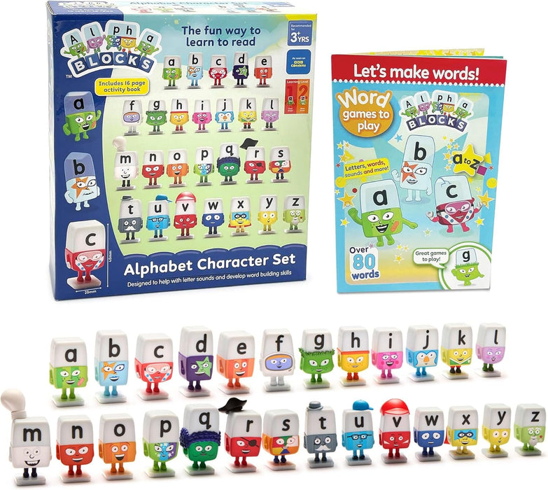 ALPHABLOCKS Alphabet Character Set: A fun Way to Learn to Read - Ages 3+ - Educational Toy 3-5 TRENDS UK LTD