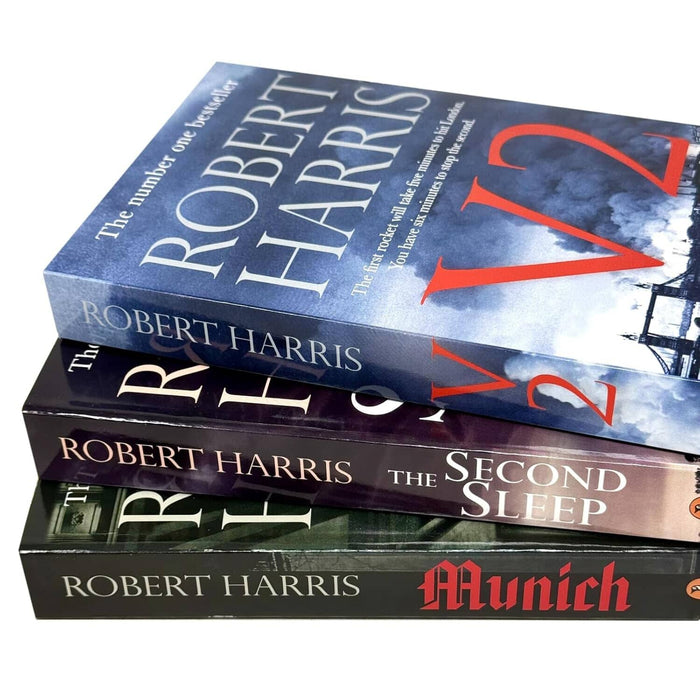 Robert Harris Collection (Munich, The Second Sleep & V2) 3 Books Set - Fiction - Paperback Fiction Penguin Random House