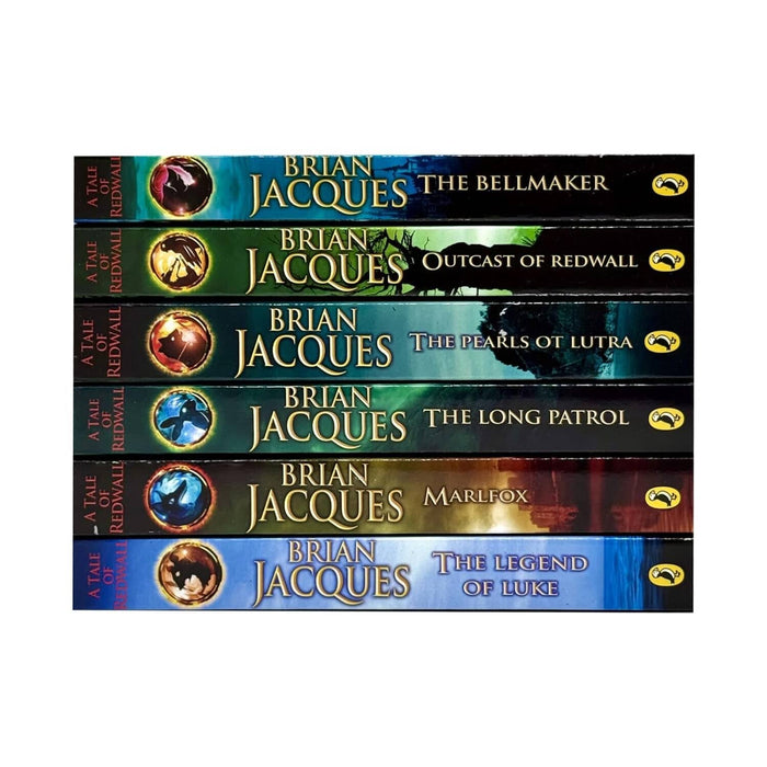 A Tale of Redwall Series (Book 7-12) by Brian Jacques 6 Books Collection Set - Ages 9+ - Paperback 9-14 Penguin Random House
