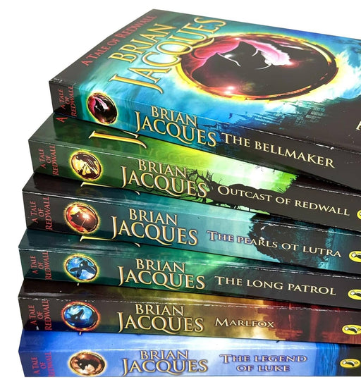 A Tale of Redwall Series (Book 7-12) by Brian Jacques 6 Books Collection Set - Ages 9+ - Paperback 9-14 Penguin Random House