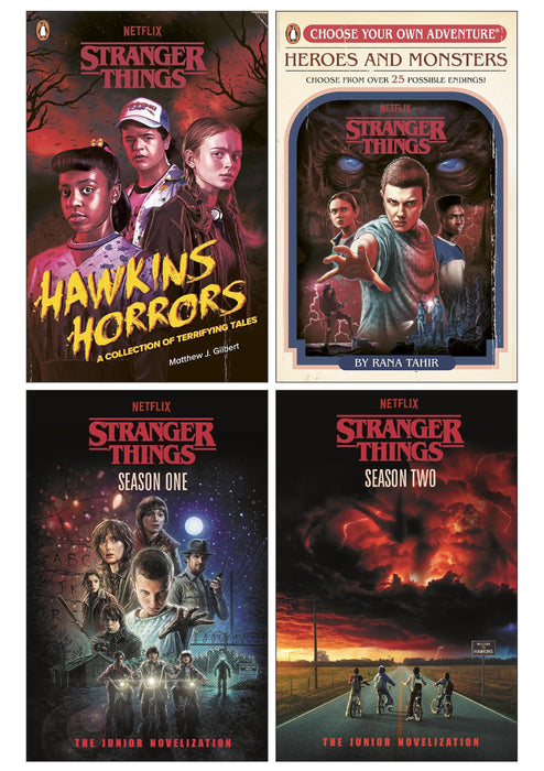 Stranger Things Collection 4 Books Set - Ages 7-14 - Paperback