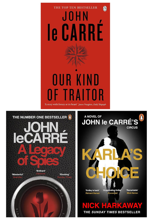 John le Carré & Nick Harkaway Novel 3 Books Collection Set - Fiction - Paperback Fiction Penguin Random House