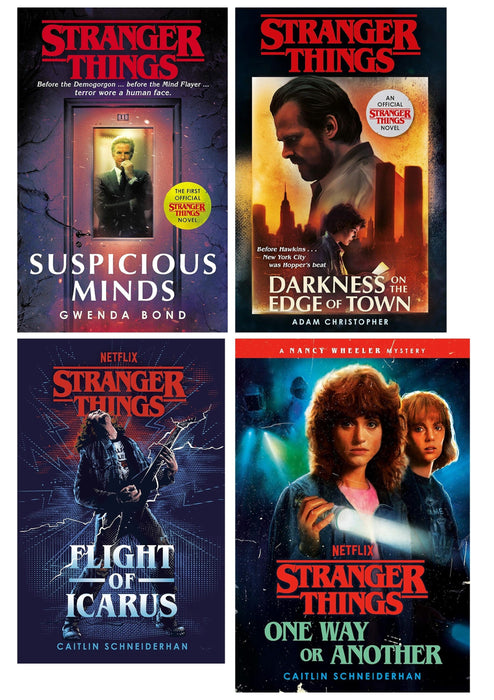 An Official Stranger Things Novel 4 Books Collection Set - Ages 12-17 - Paperback/Hardback Young Adult Penguin Random House