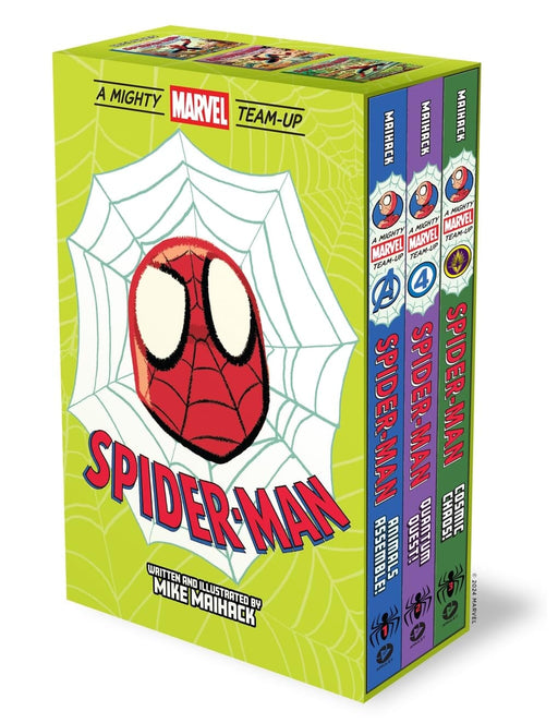 Spider-Man: A Mighty Marvel Team-Up By Mike Maihack 3 Books Collection Box Set - Ages 6-9 - Hardback Graphic Novels Abrams