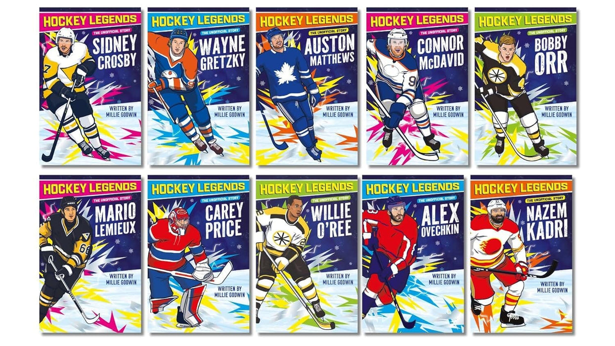 The Hockey Legends by Millie Godwin 10 Books Collection Box Set - Ages 7-9 - Paperback 7-9 Sweet Cherry Publishing
