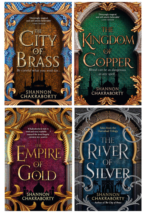 The Daevabad Trilogy Collection 4 Books Set By S. A. Chakraborty - Ages 13+ - Paperback Young Adult HarperCollins Publishers