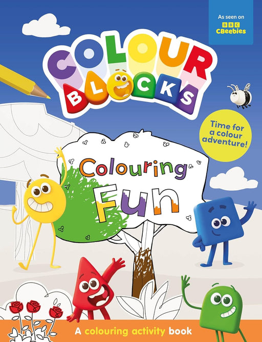 Colourblocks Colouring Fun: A Colouring Activity Book: Time for a colour adventure! - Ages 3-6 - Paperback 3-5 Sweet Cherry Publishing