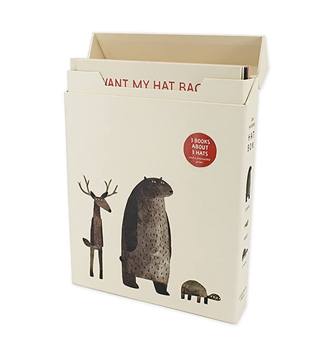 Jon Klassen's Hat Box: The Hat Trilogy: 3 Books Collection Box Set - Ages 3-7 - Hardback