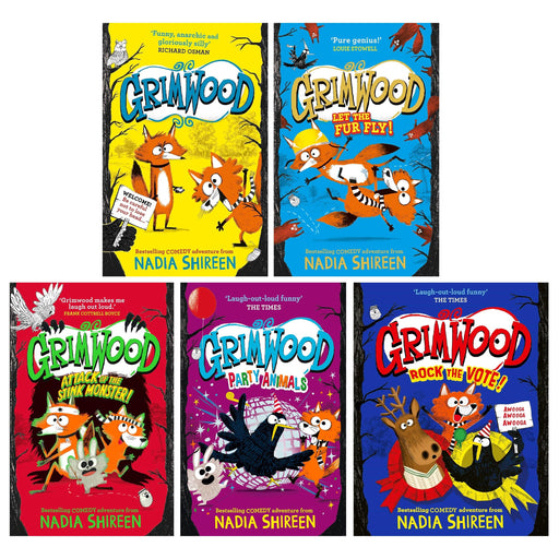 Grimwood Series by Nadia Shireen 5 Books Collection Set - Ages 5+ - Paperback/Hardback 7-9 Simon & Schuster