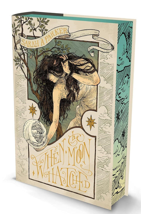 When the Moon Hatched Deluxe Collector's Edition by Sarah A. Parker (The Moonfall Series, Book 1) - Fiction - Hardback