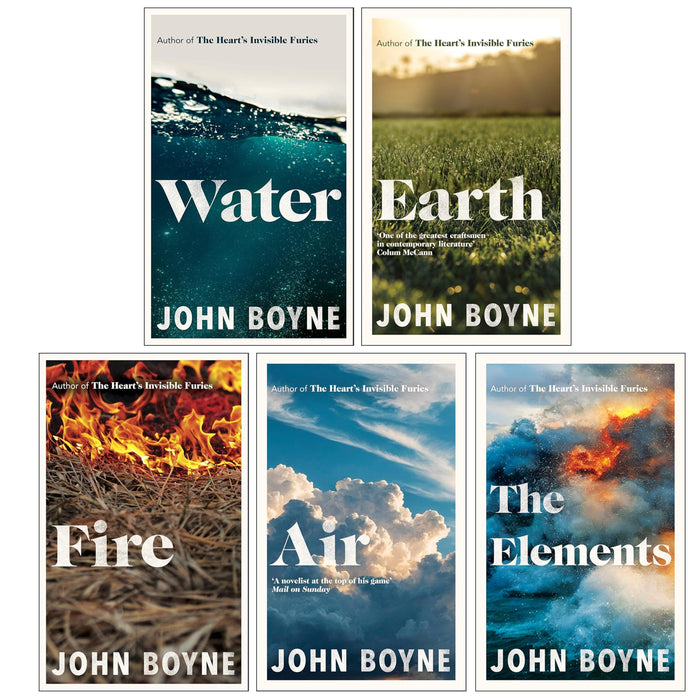 John Boyne Collection (Water, Earth, Fire, Air & The Elements) 5 Books Set - Fiction - Hardback Fiction Penguin Random House