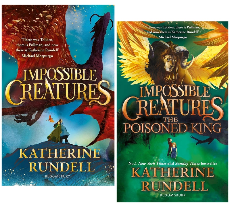 Impossible Creatures by Katherine Rundell 2 Books Collection Set - Ages 8-12 - Hardback Fiction Bloomsbury Publishing