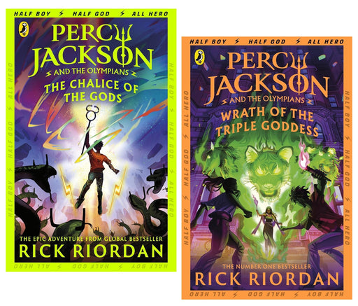 Percy Jackson And The Olympians Series (Book 6&7) by Rick Riordan 2 Books Collection Set - Ages 9+ - Paperback 9-14 Penguin Random House