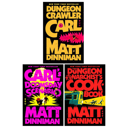 Dungeon Crawler Carl Series by Matt Dinniman 3 Books Collection Set - Fiction - Hardback Fiction Penguin Random House