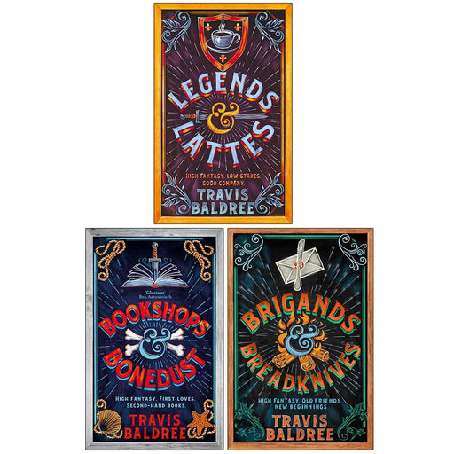 Legends & Lattes Series by Travis Baldree 3 Books Collection Set - Fiction - Paperback/Hardback Fiction Macmillan