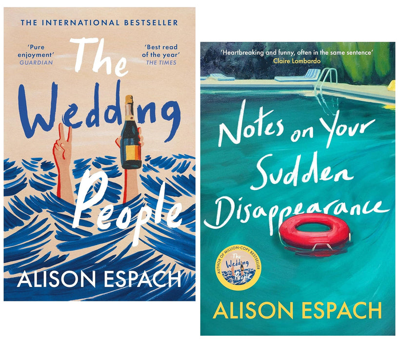 Alison Espach Collection (The Wedding People & Notes on Your Sudden Disappearance) 2 Books Set - Fiction - Paperback Fiction Hachette