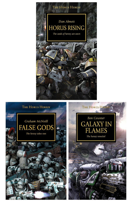 The Horus Heresy Series 3 Books Collection Set - Fiction - Paperback Fiction Games Workshop Ltd
