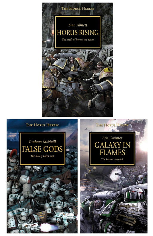 The Horus Heresy Series 3 Books Collection Set - Fiction - Paperback Fiction Games Workshop Ltd