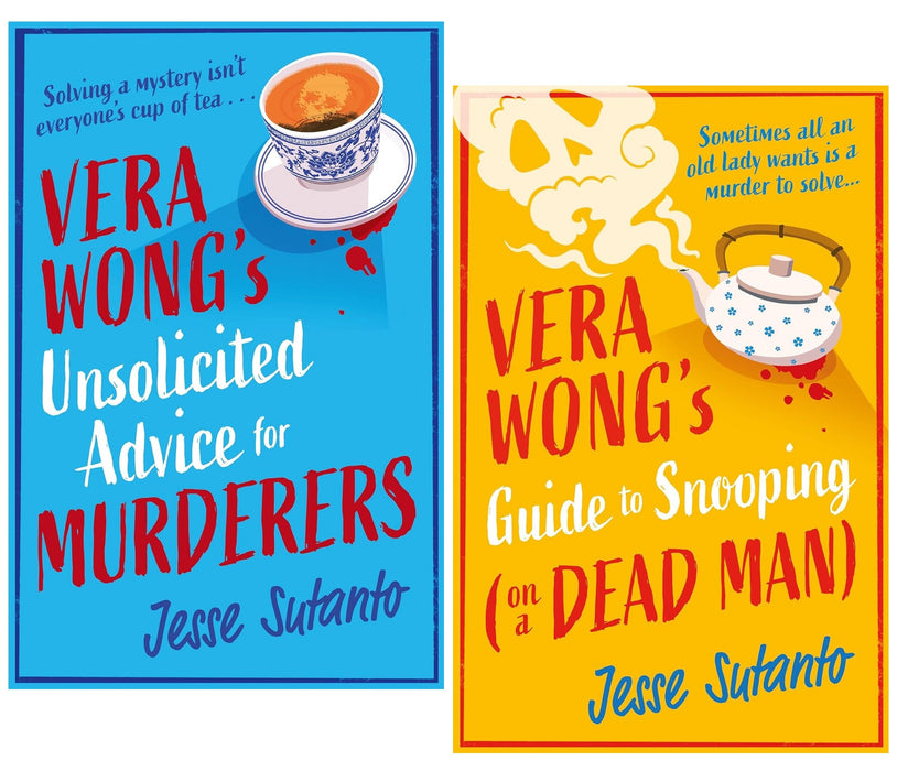 The Vera Wong Series by Jesse Sutanto 2 Books Collection Set - Fiction - Paperback Fiction HarperCollins Publishers