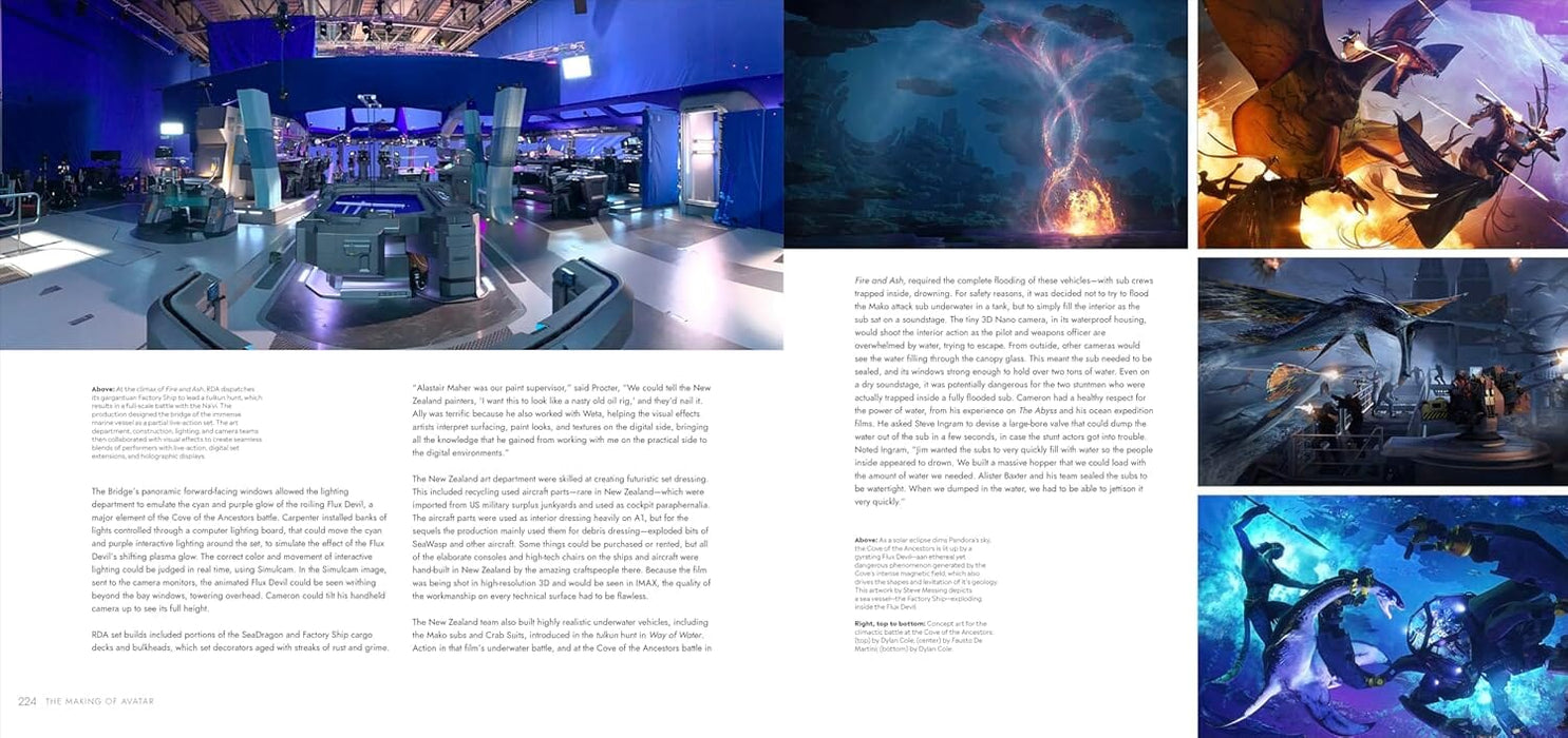 The Making of Avatar: Avatar | Avatar: The Way of Water | Avatar: Fire and Ash by Joe Fordham - Ages 13+ - Hardback Young Adult DK
