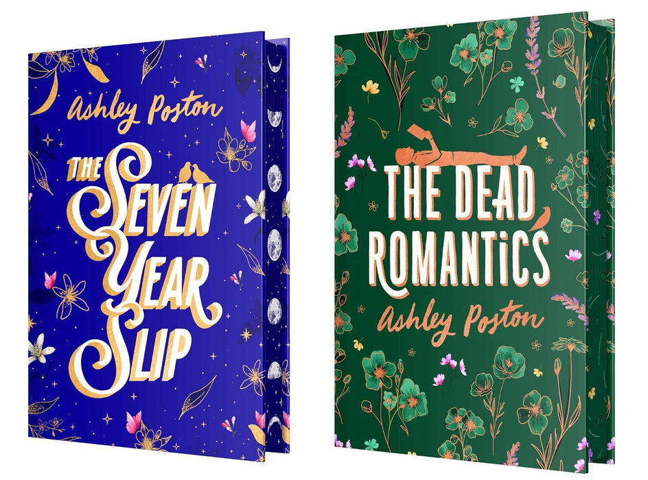 Ashley Poston Novel (The Seven Year Slip & The Dead Romantics) 2 Books Collector's Edition Set - Fiction - Hardback Fiction HarperCollins Publishers