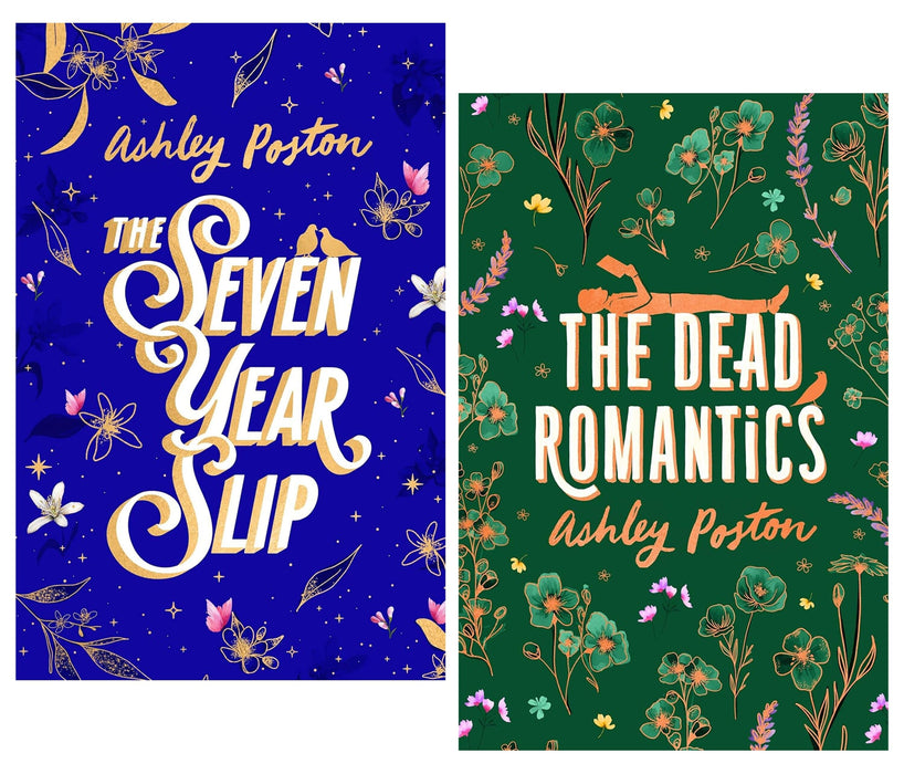 Ashley Poston Novel (The Seven Year Slip & The Dead Romantics) 2 Books Collector's Edition Set - Fiction - Hardback Fiction HarperCollins Publishers