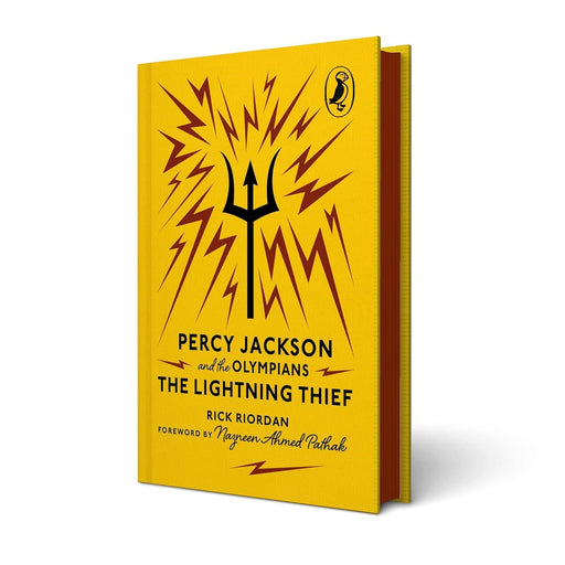 Percy Jackson and the Olympians (Puffin 85th Anniversary Clothbound Collection) by Rick Riordan 2 Books Collector's Edition Set - Ages 9+ - Hardback 9-14 Penguin Random House