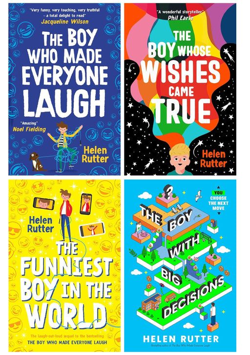 Helen Rutter 4 Books Collection Set - Ages 8-12 - Paperback 9-14 Scholastic