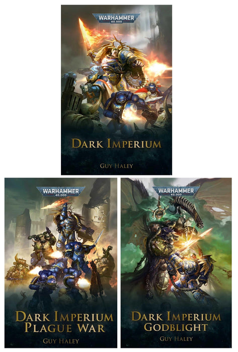 Dark Imperium: Warhammer 40,000 by Guy Haley 3 Books Collection Set - Fiction - Paperback Fiction Games Workshop Ltd