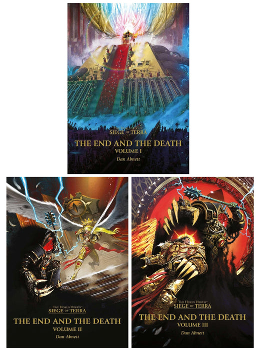 The Horus Heresy: Siege of Terra (Book 8, Vol 1-3) by Dan Abnett 3 Books Collection Set - Fiction - Paperback Fiction Games Workshop Ltd
