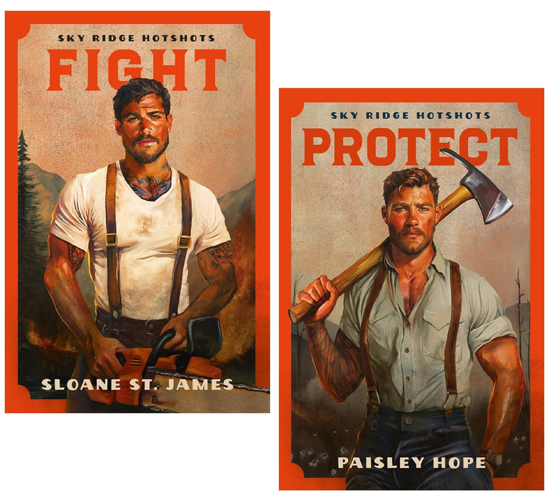 Sky Ridge Hotshots Series by Sloane St. James & Paisley Hope 2 Books Sprayed Edges Collection Set - Fiction - Paperback Fiction Pan Macmillan