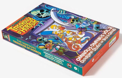 The Simpsons Treehouse of Horror Ominous Omnibus Vol. 2: Deadtime Stories for Boos & Ghouls by Matt Groening - Ages 12+ - Hardback 9-14 Abrams