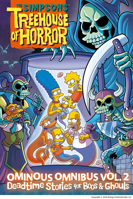 The Simpsons Treehouse of Horror Ominous Omnibus Vol. 2: Deadtime Stories for Boos & Ghouls by Matt Groening - Ages 12+ - Hardback 9-14 Abrams