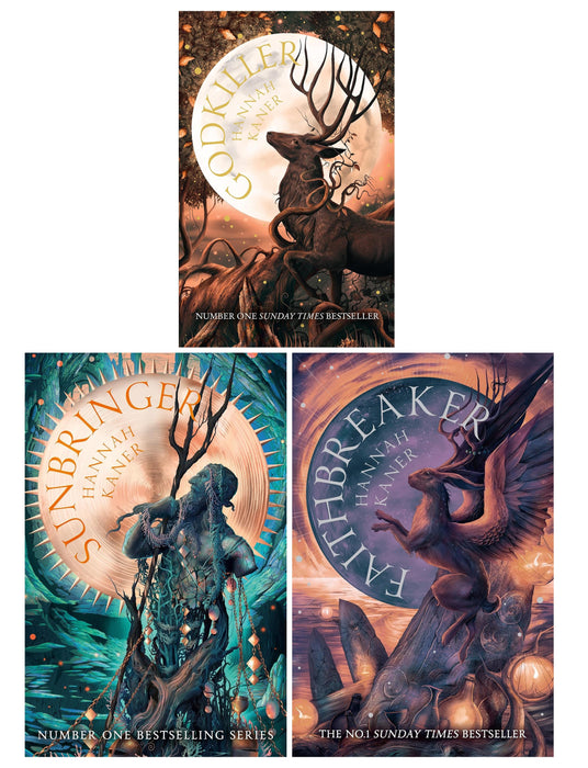 The Fallen Gods Trilogy by Hannah Kaner 3 Books Collection Set - Fiction - Paperback/Hardback