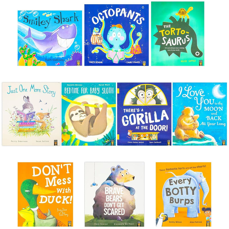 Bear & Friends 10 Picture Books Collection Set - Ages 3+ - Paperback 3-5 Little Tiger Press Group
