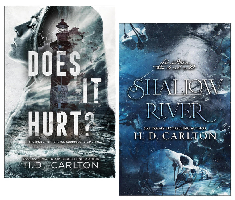 H. D. Carlton Collection (Does It Hurt? & Shallow River) 2 Books Set - Fiction - Paperback Fiction Zando