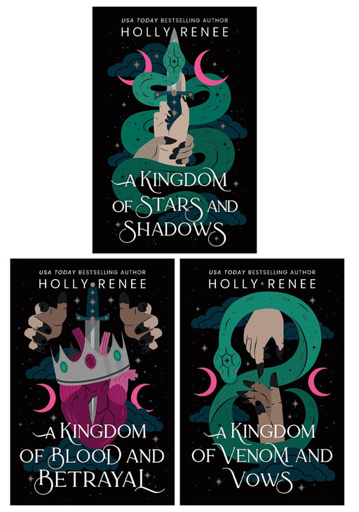 The Stars and Shadows Series by Holly Renee 3 Books Collection Set - Fiction - Paperback Fiction Sourcebooks