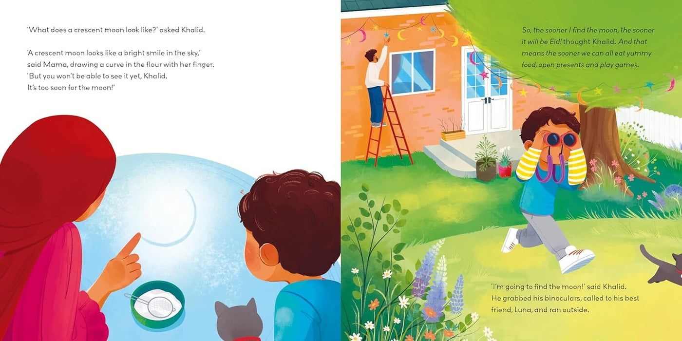 Too Soon For the Moon!: Beautifully Illustrated Story That Captures The Excitement of Eid by Ayshah Ismail - Ages 3+ - Paperback 3-5 Sweet Cherry Publishing